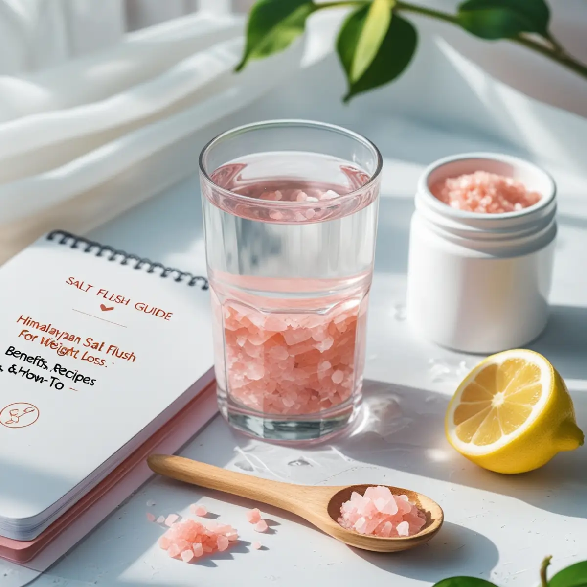Himalayan Pink Salt Trick Recipe: The Morning Ritual for Weight Loss and Wellness